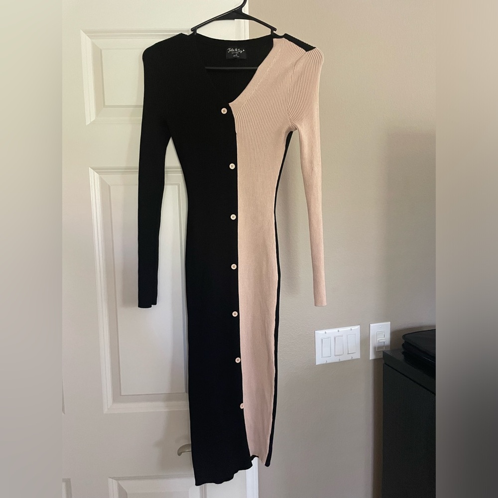 Sexy Colorblock Beautiful Dress